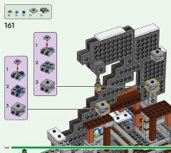 LEGO 21277 instructions page 140 – build guide