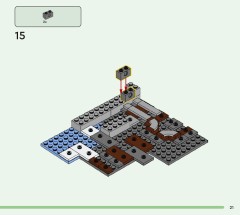LEGO 21277 instructions page 21 – build guide
