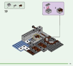 LEGO 21277 instructions page 25 – build guide