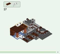 LEGO 21277 instructions page 33 – build guide