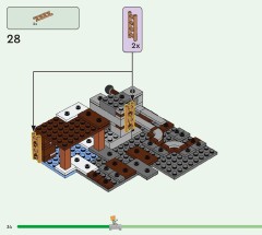 LEGO 21277 instructions page 34 – build guide