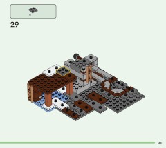 LEGO 21277 instructions page 35 – build guide