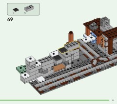 LEGO 21277 instructions page 71 – build guide