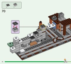 LEGO 21277 instructions page 72 – build guide