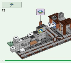 LEGO 21277 instructions page 74 – build guide