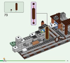 LEGO 21277 instructions page 75 – build guide