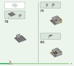 LEGO 21277 instructions page 81 – build guide