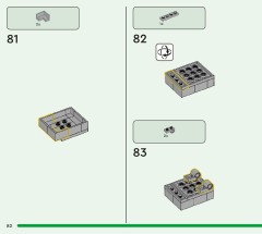 LEGO 21277 instructions page 82 – build guide