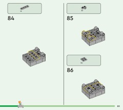 LEGO 21277 instructions page 83 – build guide