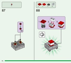 LEGO 21277 instructions page 84 – build guide