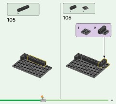 LEGO 21277 instructions page 99 – build guide