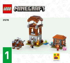 LEGO 21278 instructions page 1 – build guide