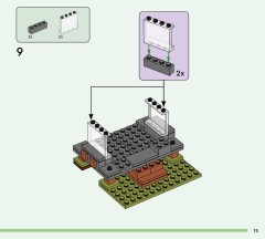 LEGO 21278 instructions page 15 – build guide