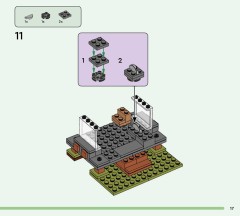 LEGO 21278 instructions page 17 – build guide