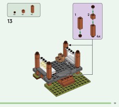 LEGO 21278 instructions page 19 – build guide