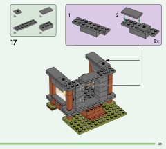 LEGO 21278 instructions page 23 – build guide
