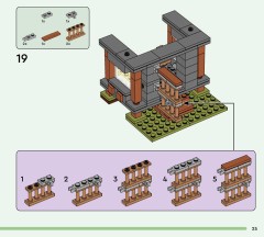 LEGO 21278 instructions page 25 – build guide