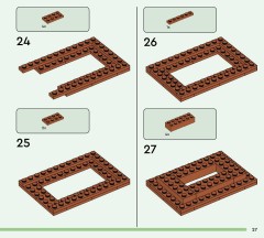 LEGO 21278 instructions page 27 – build guide