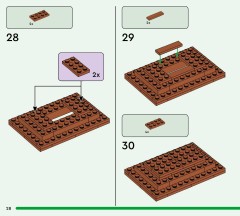 LEGO 21278 instructions page 28 – build guide