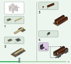 LEGO 21278 instructions page 33 – build guide