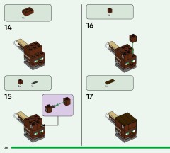 LEGO 21278 instructions page 38 – build guide
