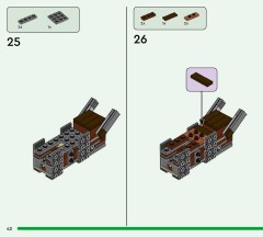 LEGO 21278 instructions page 42 – build guide