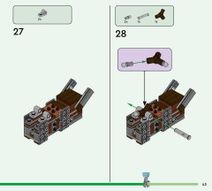 LEGO 21278 instructions page 43 – build guide