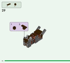 LEGO 21278 instructions page 44 – build guide