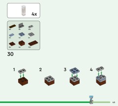 LEGO 21278 instructions page 45 – build guide