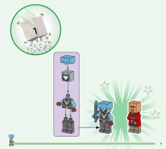 LEGO 21278 instructions page 7 – build guide