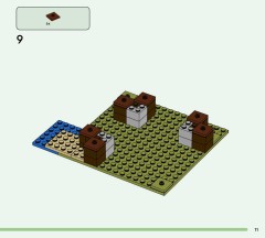 LEGO 21278 instructions page 11 – build guide