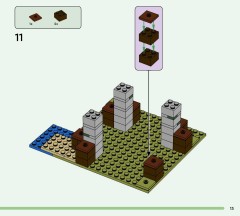 LEGO 21278 instructions page 13 – build guide