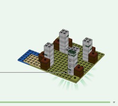 LEGO 21278 instructions page 17 – build guide