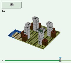 LEGO 21278 instructions page 18 – build guide