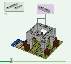 LEGO 21278 instructions page 23 – build guide