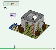 LEGO 21278 instructions page 25 – build guide