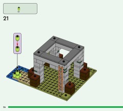 LEGO 21278 instructions page 26 – build guide