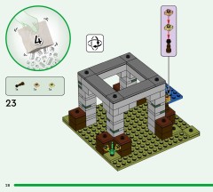 LEGO 21278 instructions page 28 – build guide