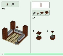 LEGO 21278 instructions page 32 – build guide