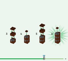 LEGO 21278 instructions page 33 – build guide