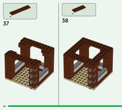 LEGO 21278 instructions page 36 – build guide