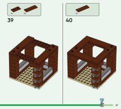 LEGO 21278 instructions page 37 – build guide