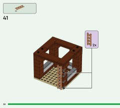 LEGO 21278 instructions page 38 – build guide