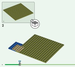 LEGO 21278 instructions page 6 – build guide