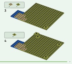 LEGO 21278 instructions page 7 – build guide