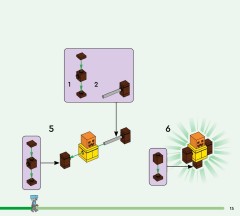 LEGO 21278 instructions page 15 – build guide