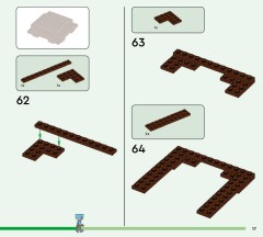 LEGO 21278 instructions page 17 – build guide