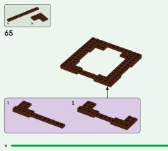 LEGO 21278 instructions page 18 – build guide