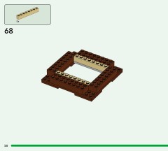 LEGO 21278 instructions page 20 – build guide