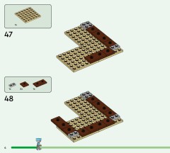 LEGO 21278 instructions page 4 – build guide